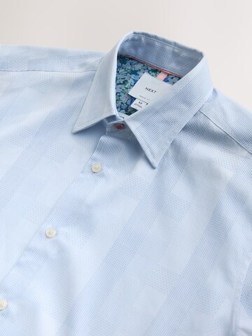 Next Regular Fit Hemd in Blau