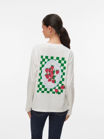 VERO MODA Majica 'VMSIGRID' | bela barva: sprednja stran