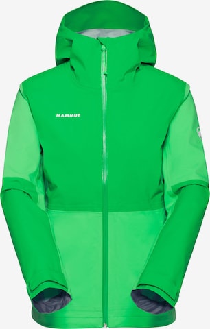MAMMUT Outdoorjacke 'LINARD GUIDE' in Grün: Vorderseite