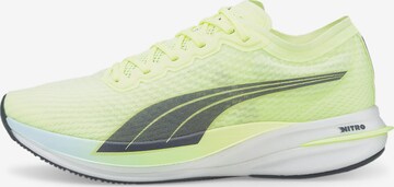 PUMA Running Shoes 'Deviate' in Yellow: front