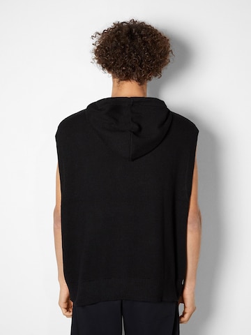Bershka Sweater Vest in Black