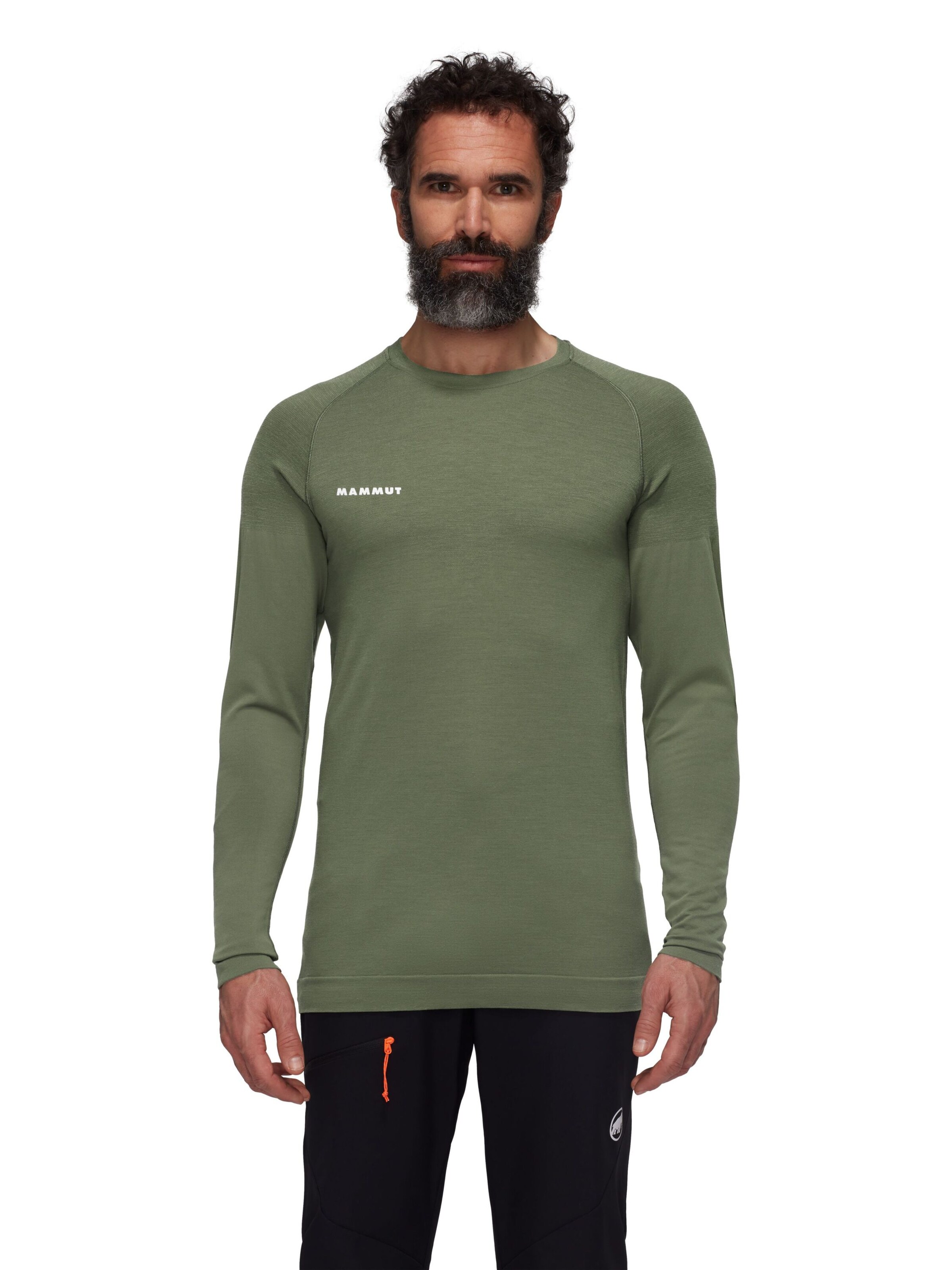 MAMMUT Funktionsshirt ‘Trift’ in Grün: Vorderseite