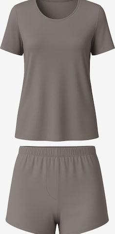 Vivisence Pyjama '2042' in Grijs: voorkant