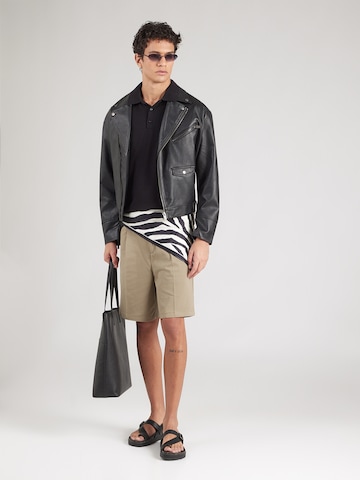 Karl Lagerfeld Poloshirt in Schwarz