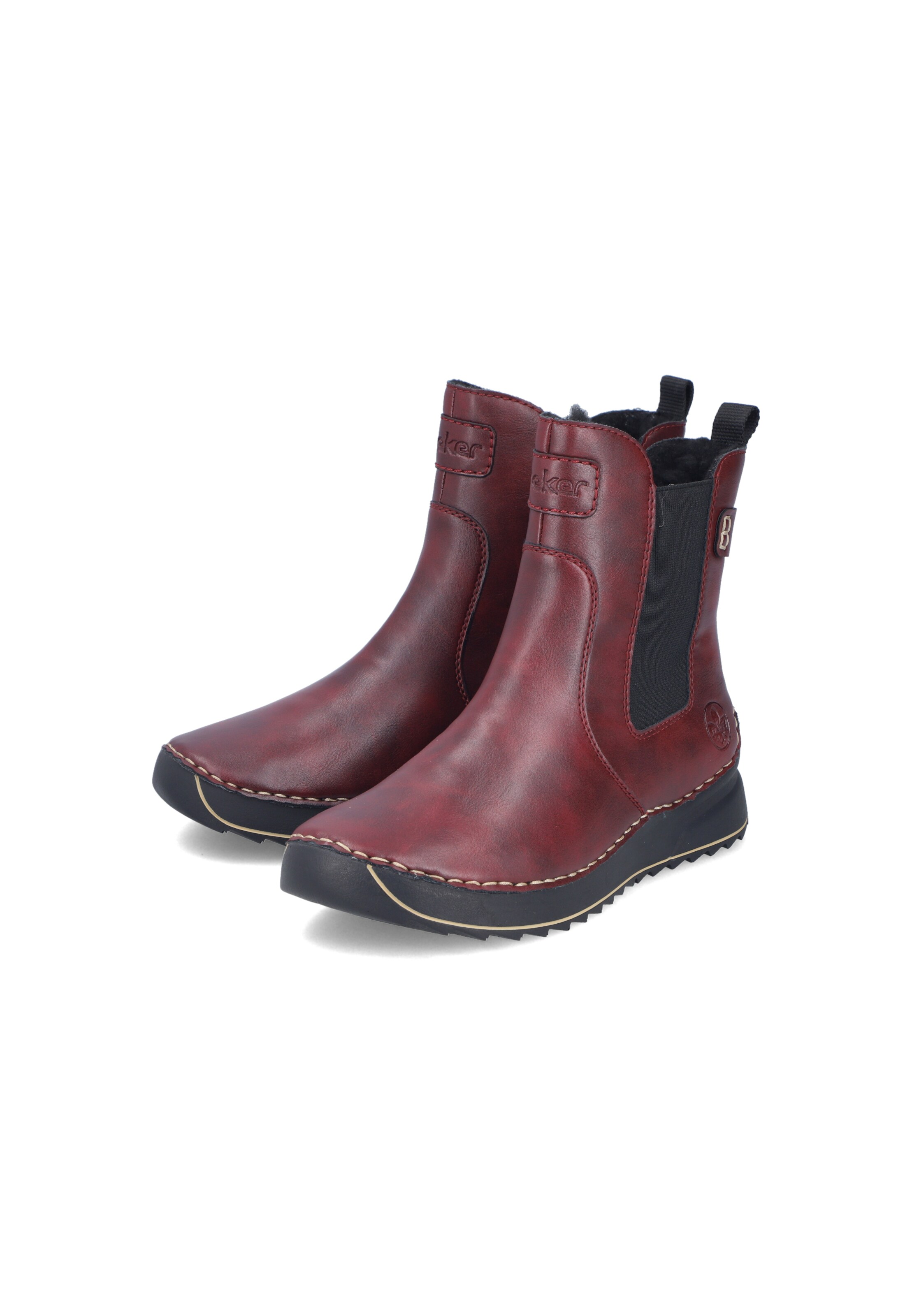 Chelsea Boots ' 51560 ' Rieker en rouge