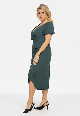 Robe de cocktail Karko en vert