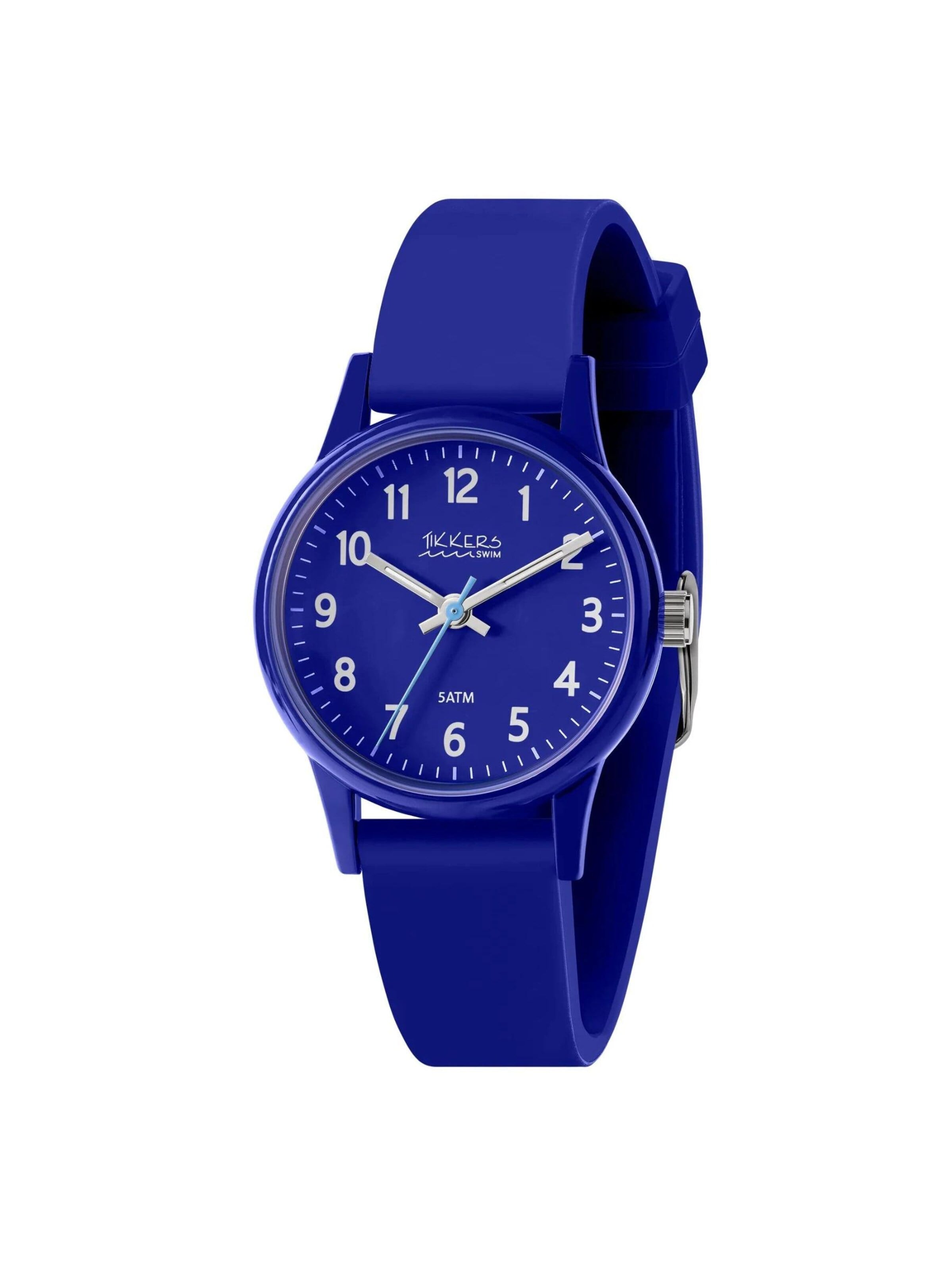 Tikkers Watch in Blue: front