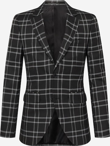 Coupe regular Veste de costume BURTON MENSWEAR LONDON en noir : devant