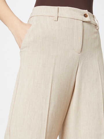 Fransa Wide Leg Bukser i beige