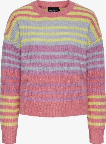 PIECES Sweater 'BERNICE' in Pink: front