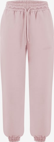 Pantalon Smilodox en rose : devant