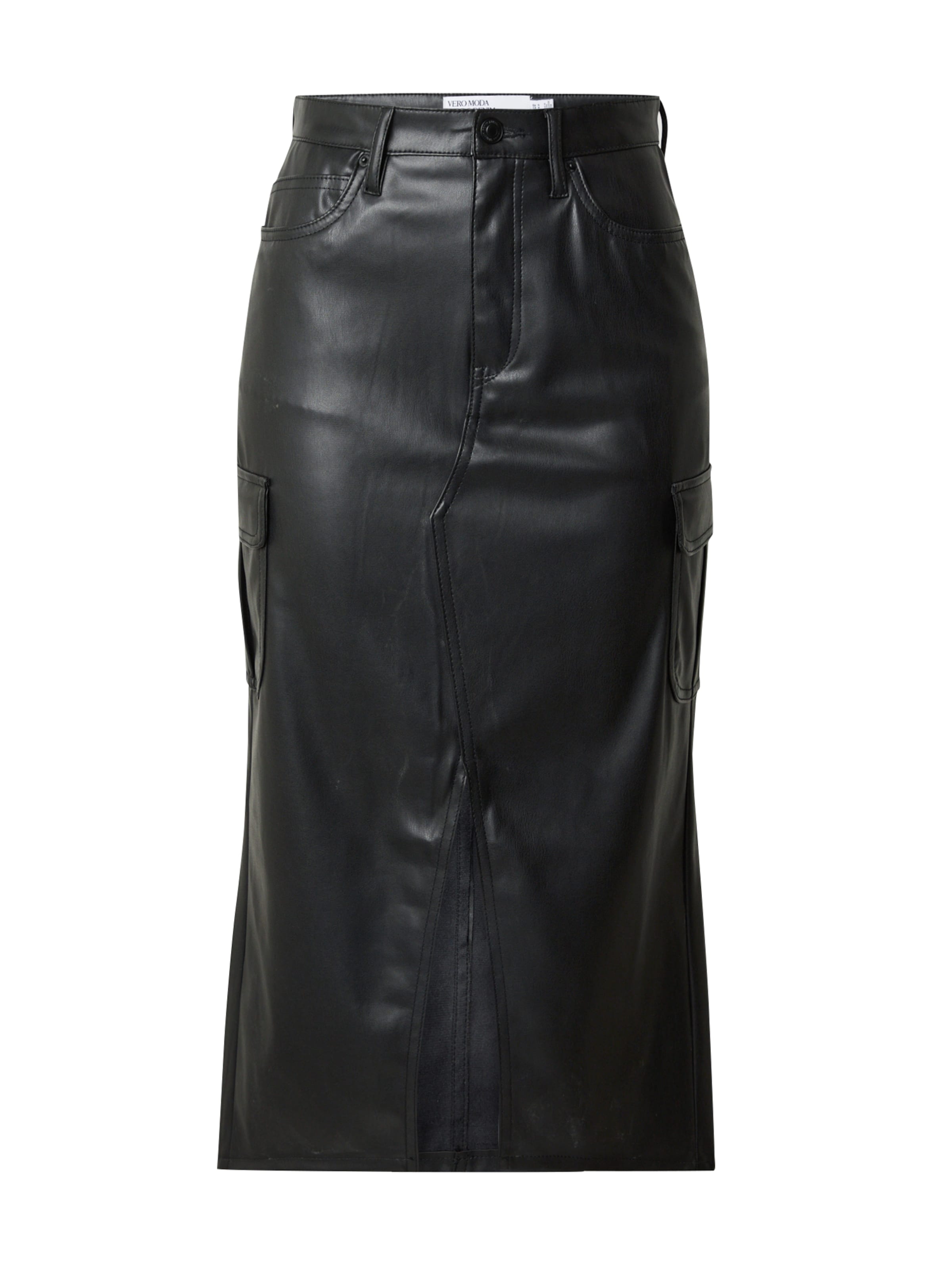 VERO MODA Skirt 'VERI' in Black: front