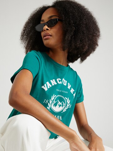 Springfield T-Shirt 'VANCUV' in Grün