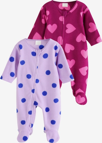 Next Yöpuku värissä lila: etupuoli