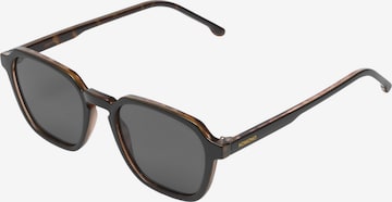 Lunettes de soleil 'MATTY' Komono en noir : devant