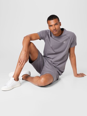 SikSilk - Ropa para correr en gris