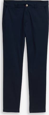 TOM TAILOR Панталон Chino в синьо: отпред