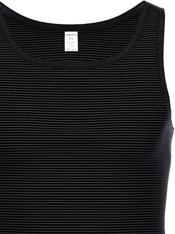 Ammann Undershirt 'Day Classic / Jeans Feinripp' in Grey