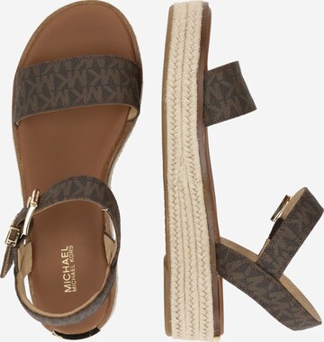 MICHAEL Michael Kors - Sandália 'RICHIE' em castanho