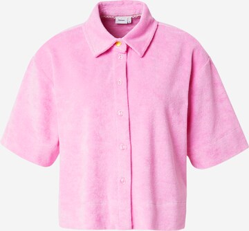 Camicia da donna di NÜMPH in rosa: frontale