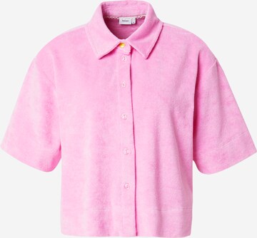 NÜMPH Blouse in Roze: voorkant