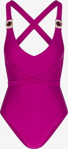 Moda Minx Swimsuit 'Amour' in Purple: front