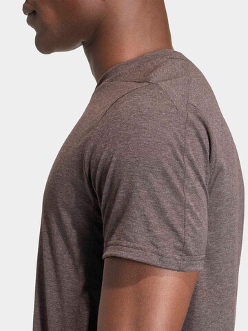 ADIDAS PERFORMANCE regular Sportsbukser 'Designed For Training' i brun