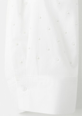 MANGO Blouse 'Rusca' in White