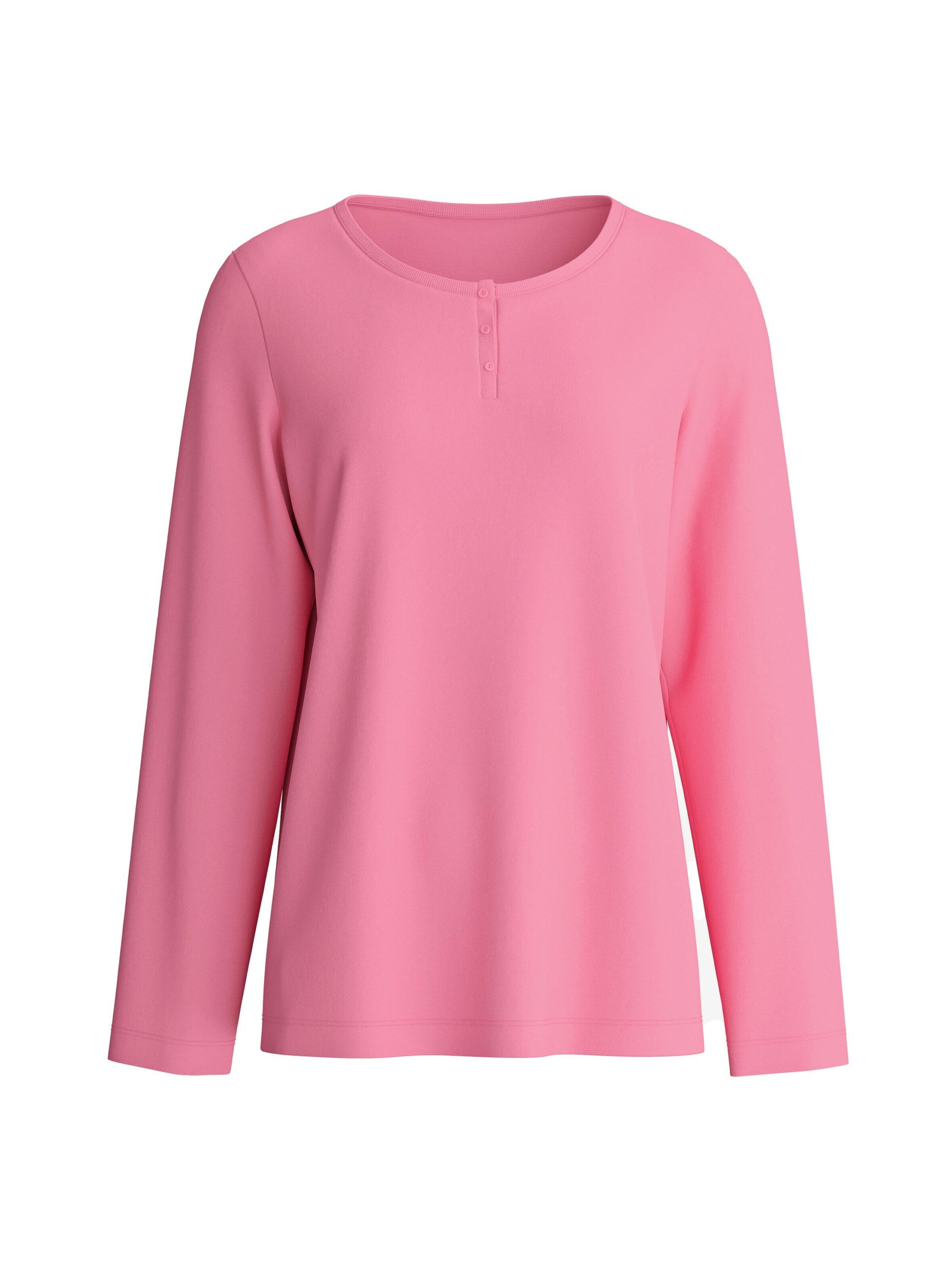 Camicia da notte 'Sleep Over M&M' di CALIDA in rosa: frontale