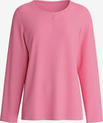 Camicia da notte 'Sleep Over M&M' di CALIDA in rosa: frontale