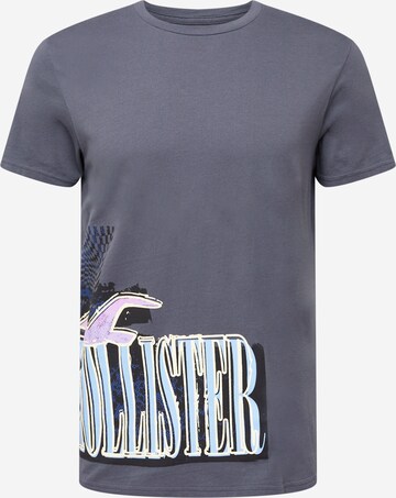 T-Shirt HOLLISTER en gris : devant