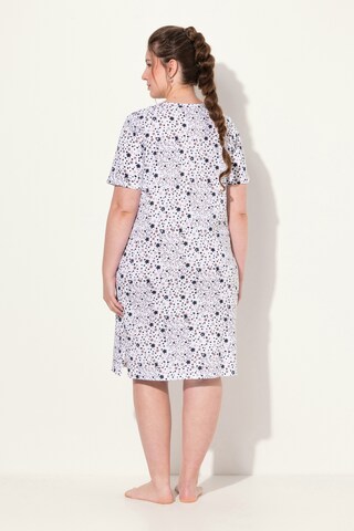 Ulla Popken Nachthemd in Blauw