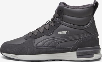 PUMA Athletic Shoes in Grey: front