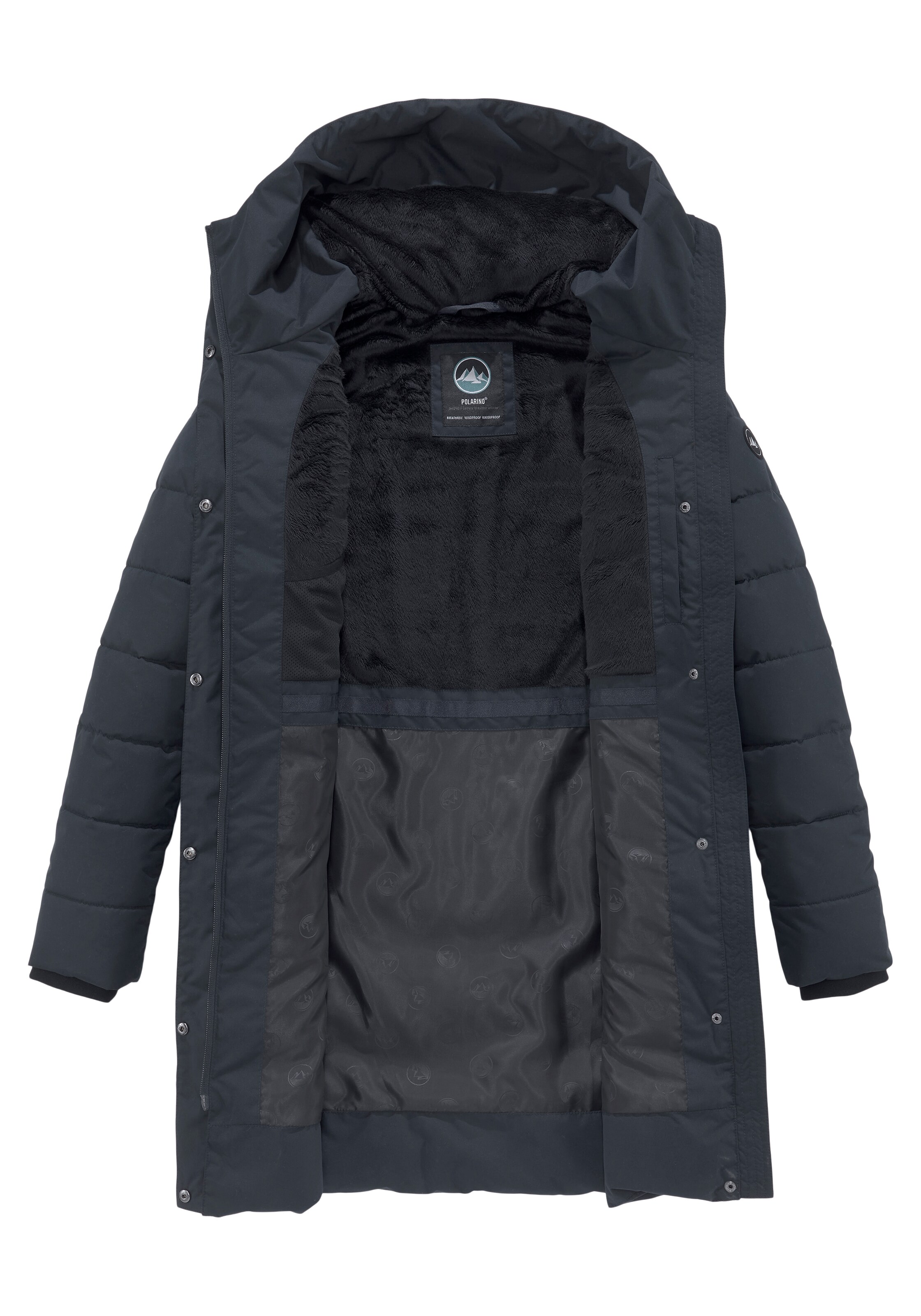 POLARINO Funktionsmantel in Blau
