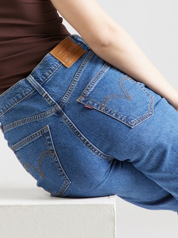 Regular Jeans 'Ribcage Straight Ankle' de la LEVI'S ® pe albastru