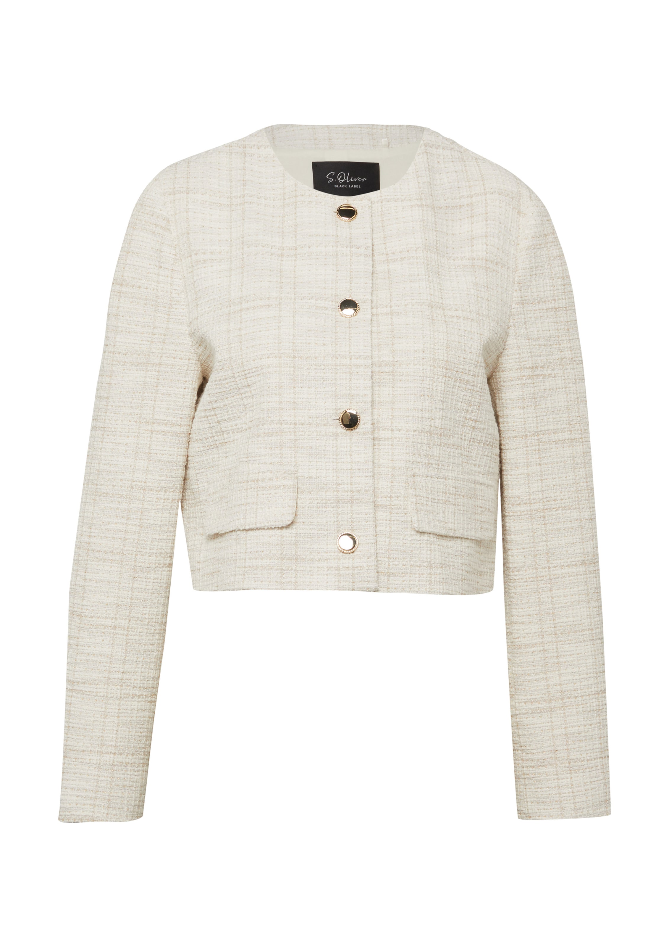 Veste mi-saison s.Oliver en beige : devant