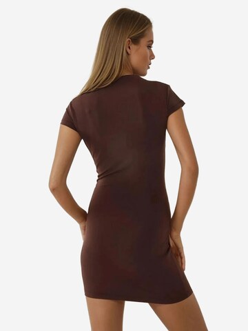 Hiccup Dress in Brown