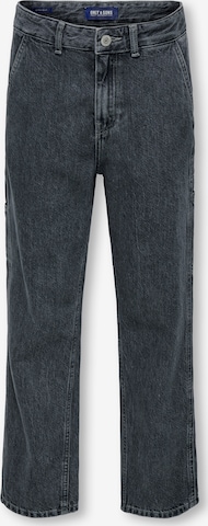 Only & Sons Junior Regular Farkut 'OSJEDGE' värissä harmaa: etupuoli