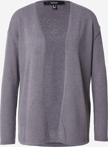 VERO MODA Strickjacke 'EDDIE' in Grau: predná strana