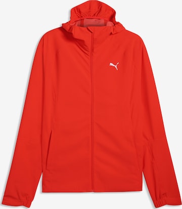 PUMA Sportjas in Rood: voorkant