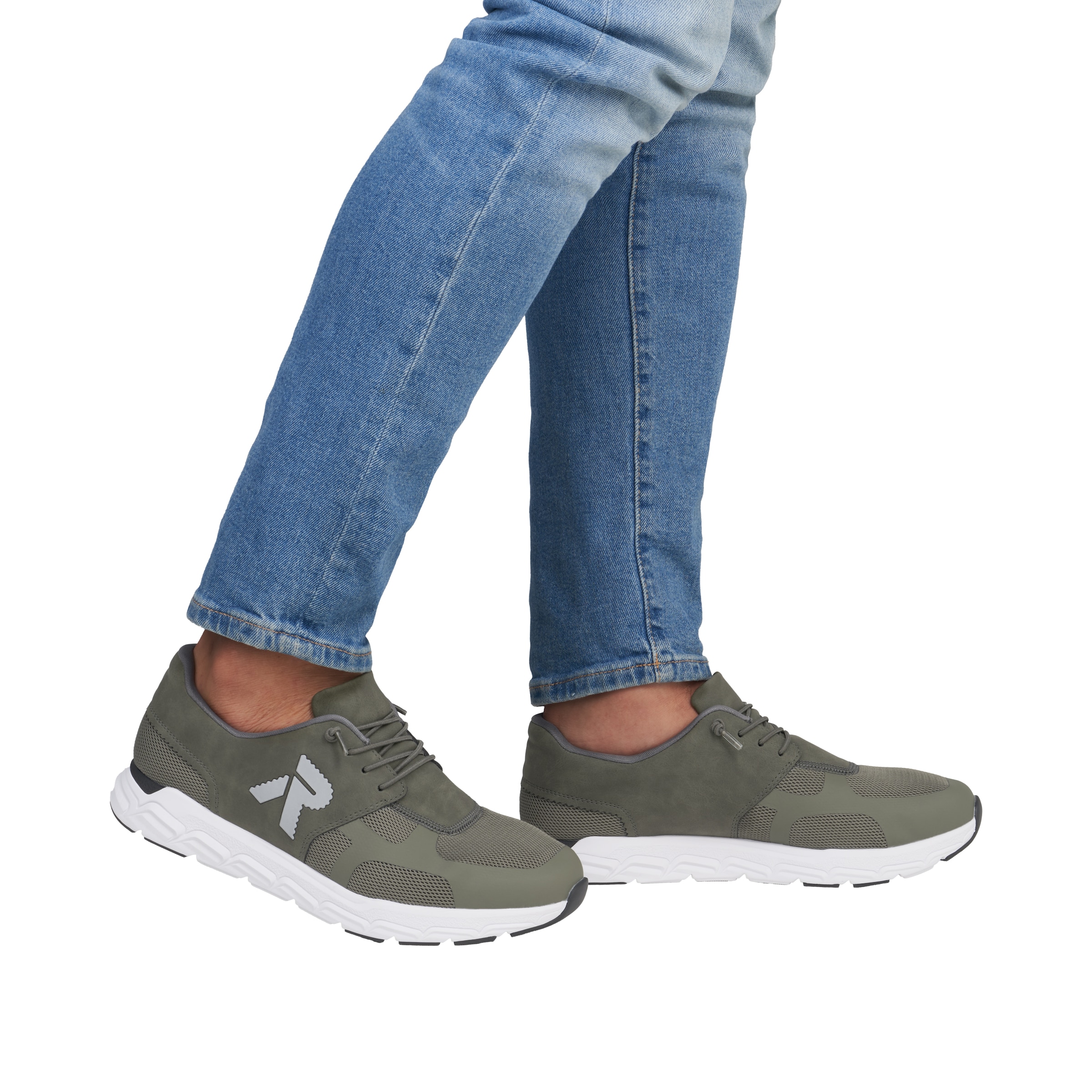 Sneaker bassa di Rieker Sport in verde