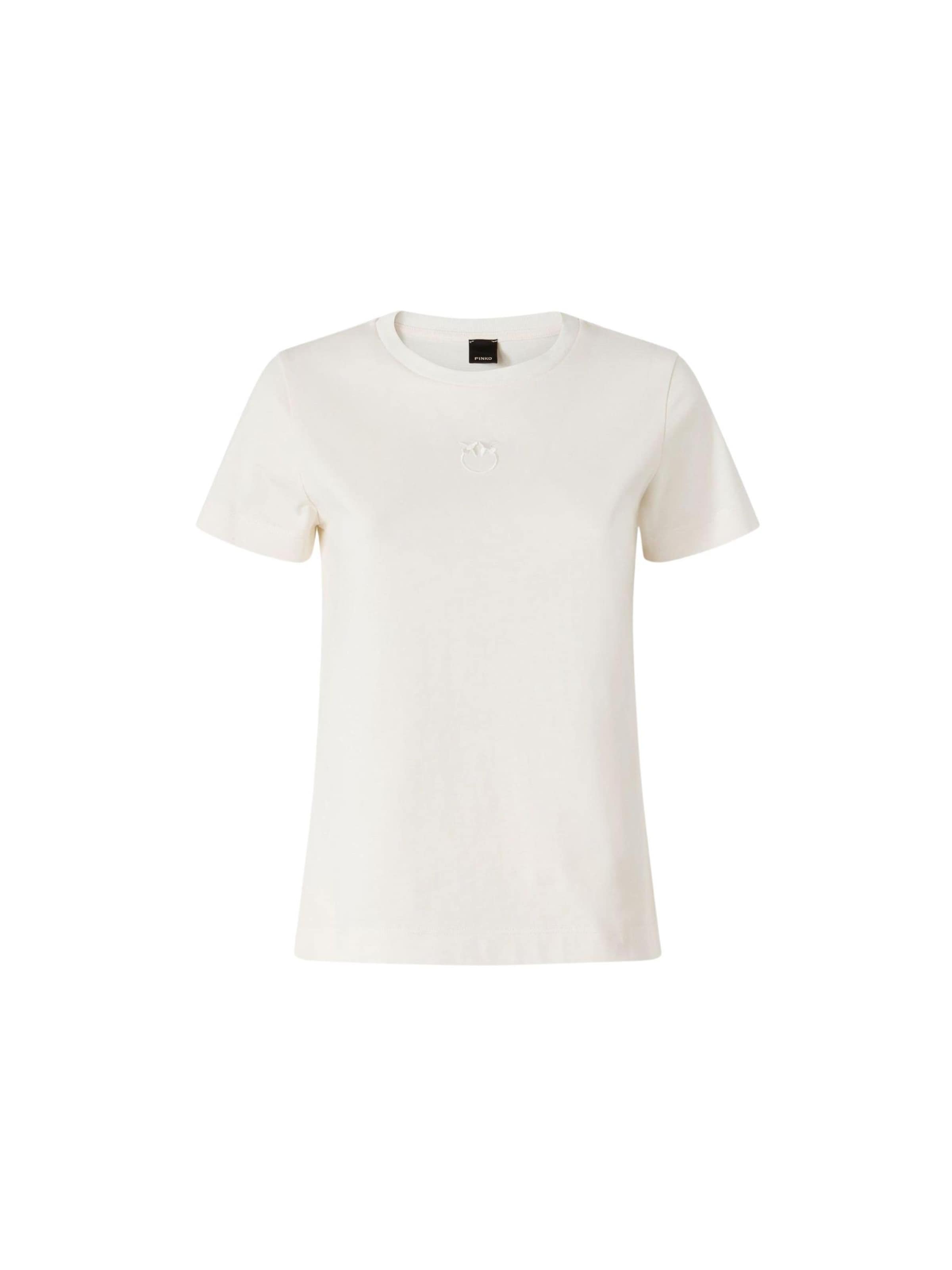 T-shirt '100355 A339' PINKO en blanc : devant