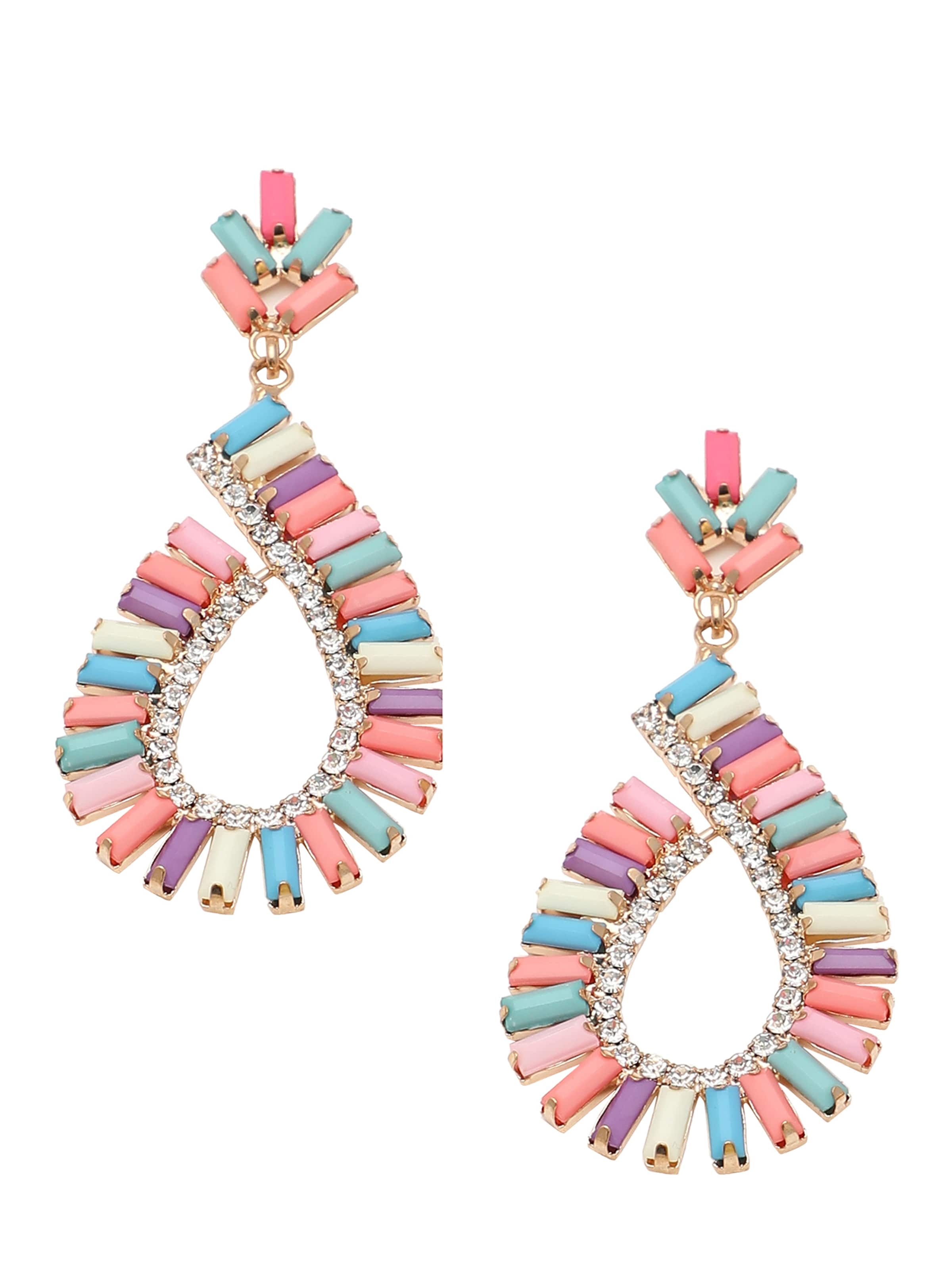 SOHI Uhani 'Faloni' | zlata barva: sprednja stran