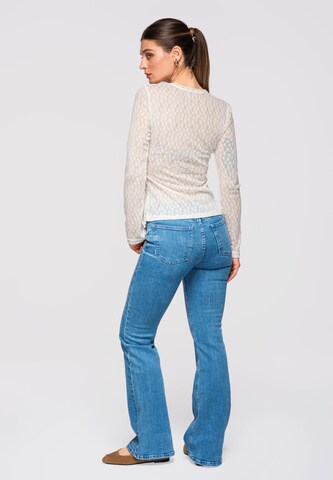 Ombre Blouse 'OW-TS-E0013' in Wit