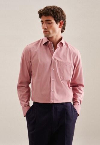 SEIDENSTICKER Comfort fit Business Shirt 'Comfort' in Pink: front