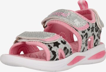 ZigZag Sandals 'Flour' in Pink: front