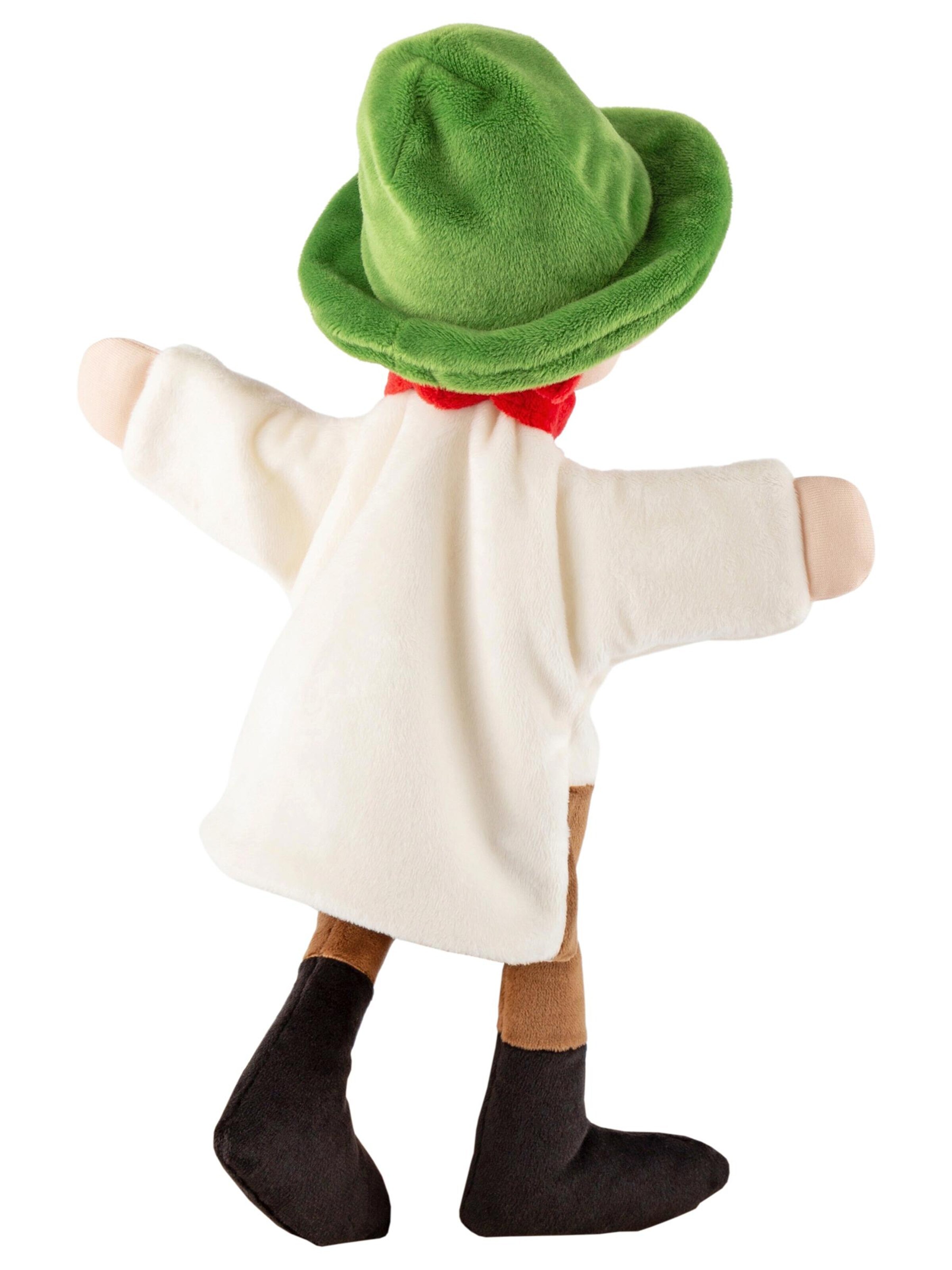 SIGIKID Stuffed animals 'Handspielpuppe Seppl My Little Theatre' in Beige