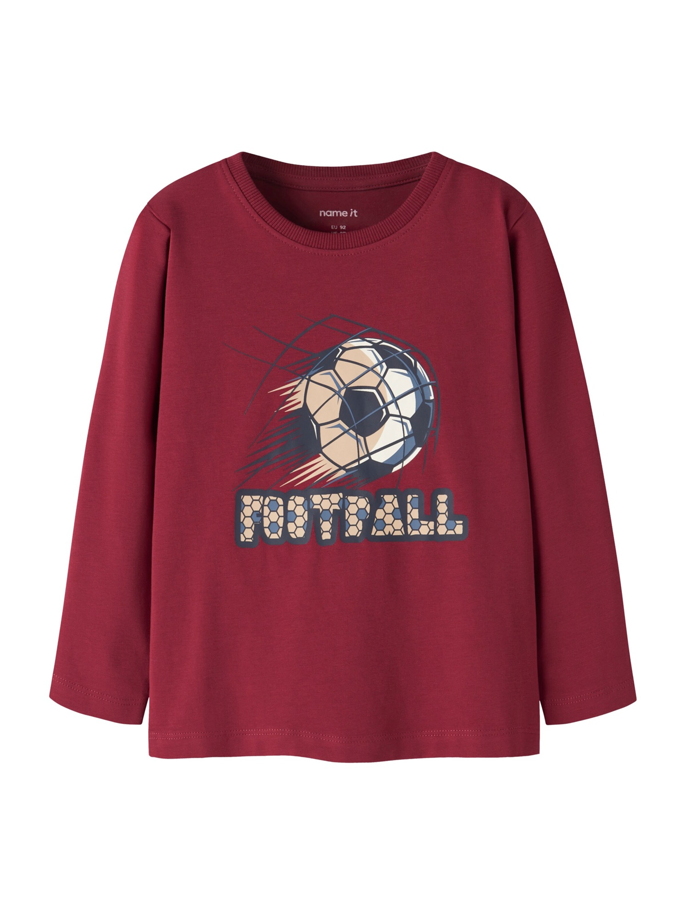 NAME IT Shirt 'NMMVUX' in Rot: Vorderseite