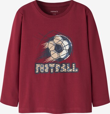 NAME IT Shirt 'NMMVUX' in Rot: Vorderseite