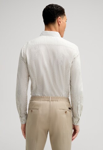 JOOP! Slim fit Button Up Shirt 'Pit' in Beige
